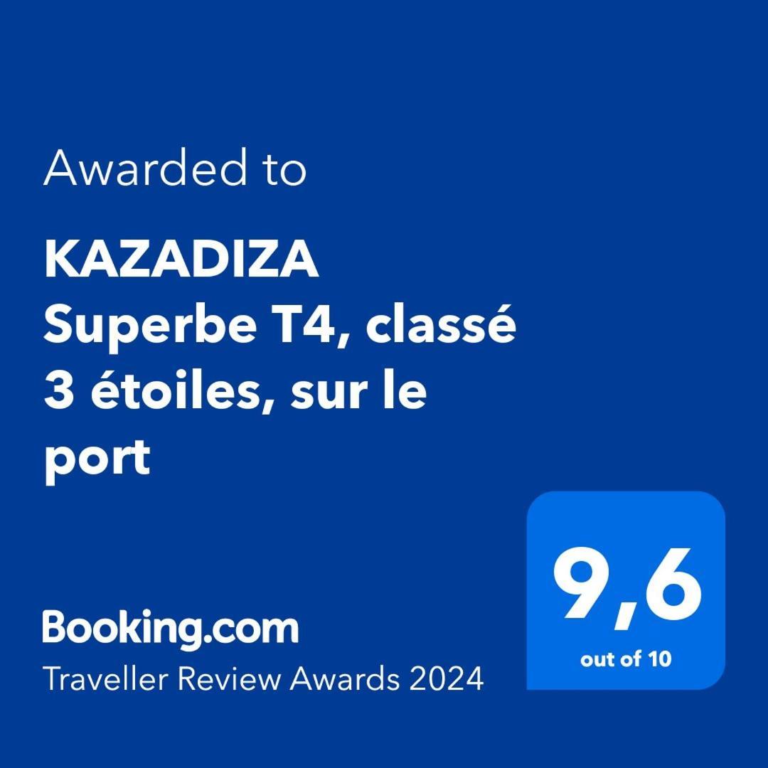 Kazadiza Superbe T4, Classe 3 Etoiles, Sur Le Port Порт Вендрес Екстериор снимка